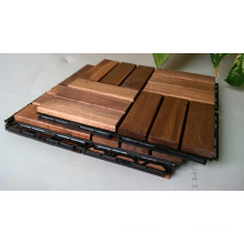 Outdoor floor wood deck tiles 300 x 300 mm Good price